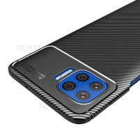 Силиконов гръб ТПУ Карбон за Motorola Moto G 5G Plus черен